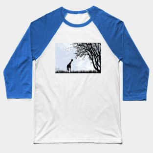 Giraffe In nature Baseball T-Shirt